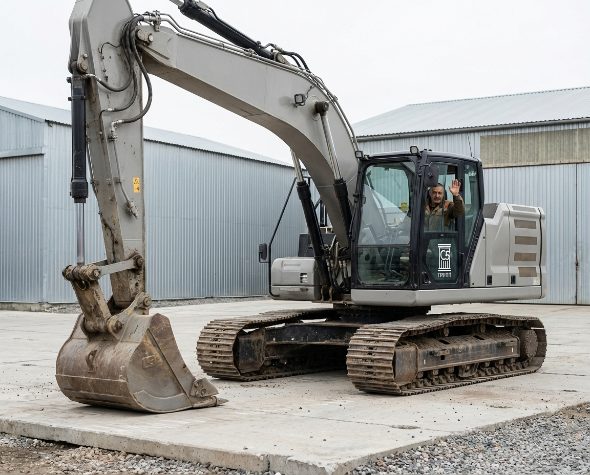 Экскаватор гусеничный
