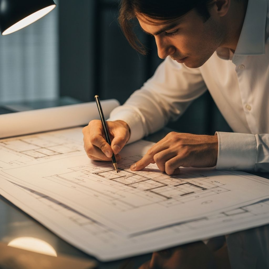 Архитектор за работой